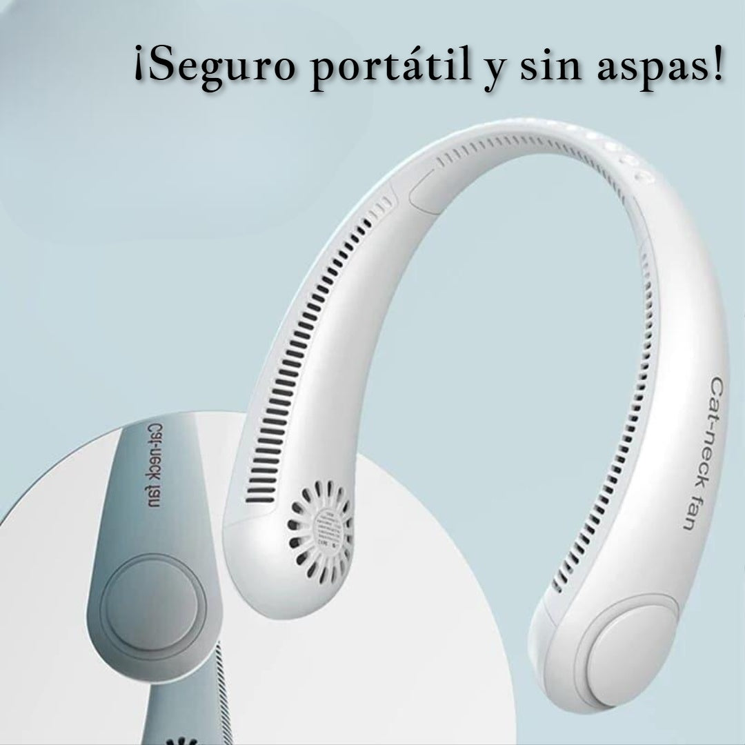 Ventilador portátil de cuello Super cool